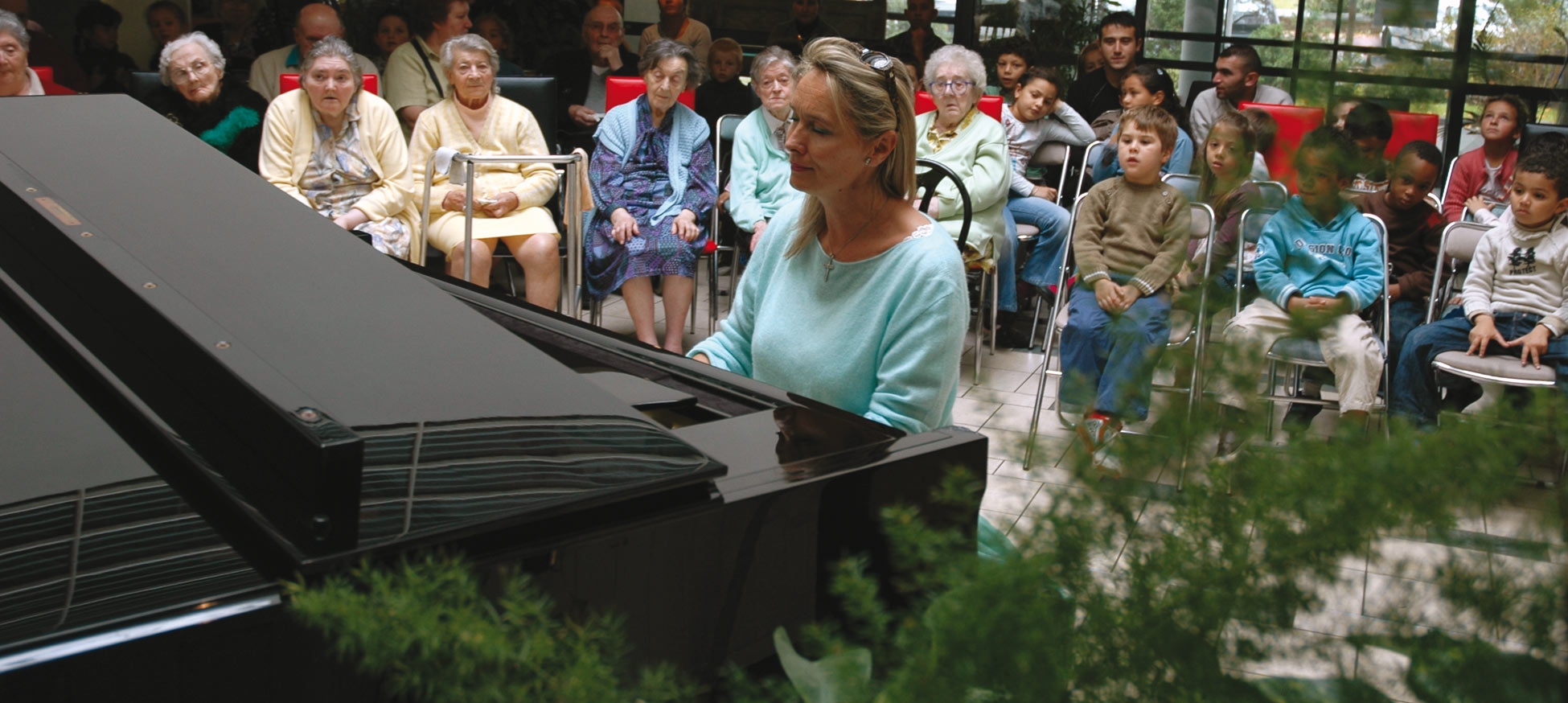 Concert de solidarité d'Elizabeth Sombart et Claire Rouault