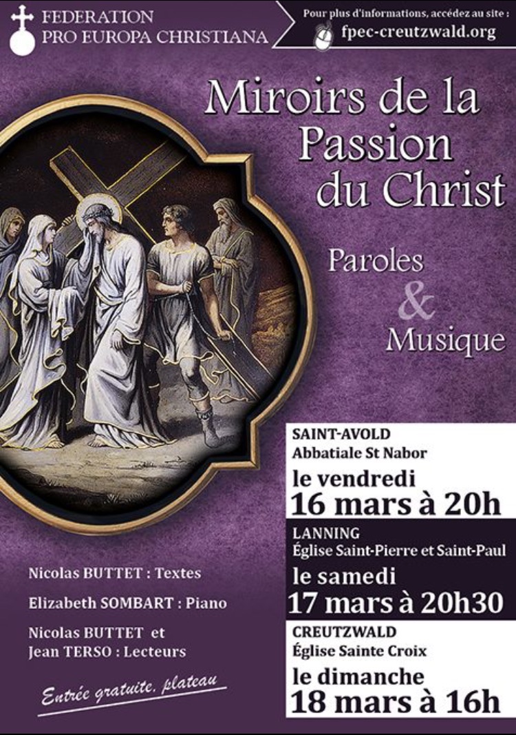 Miroirs de la Passion du Christ - Paroles et Musique