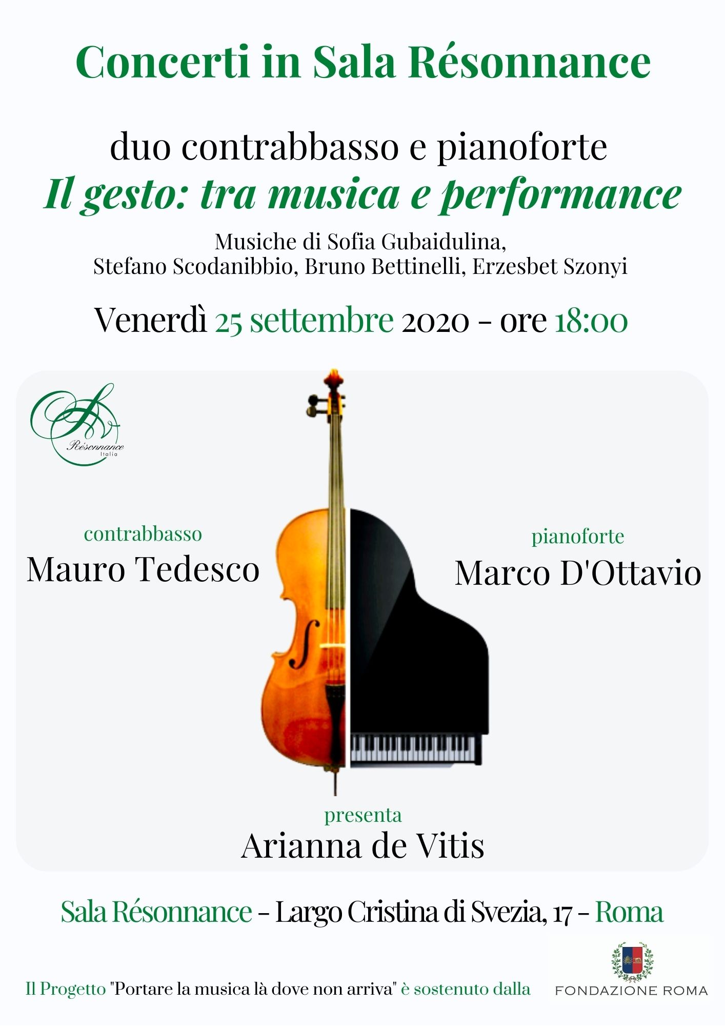 Il gesto: tra musica e performance