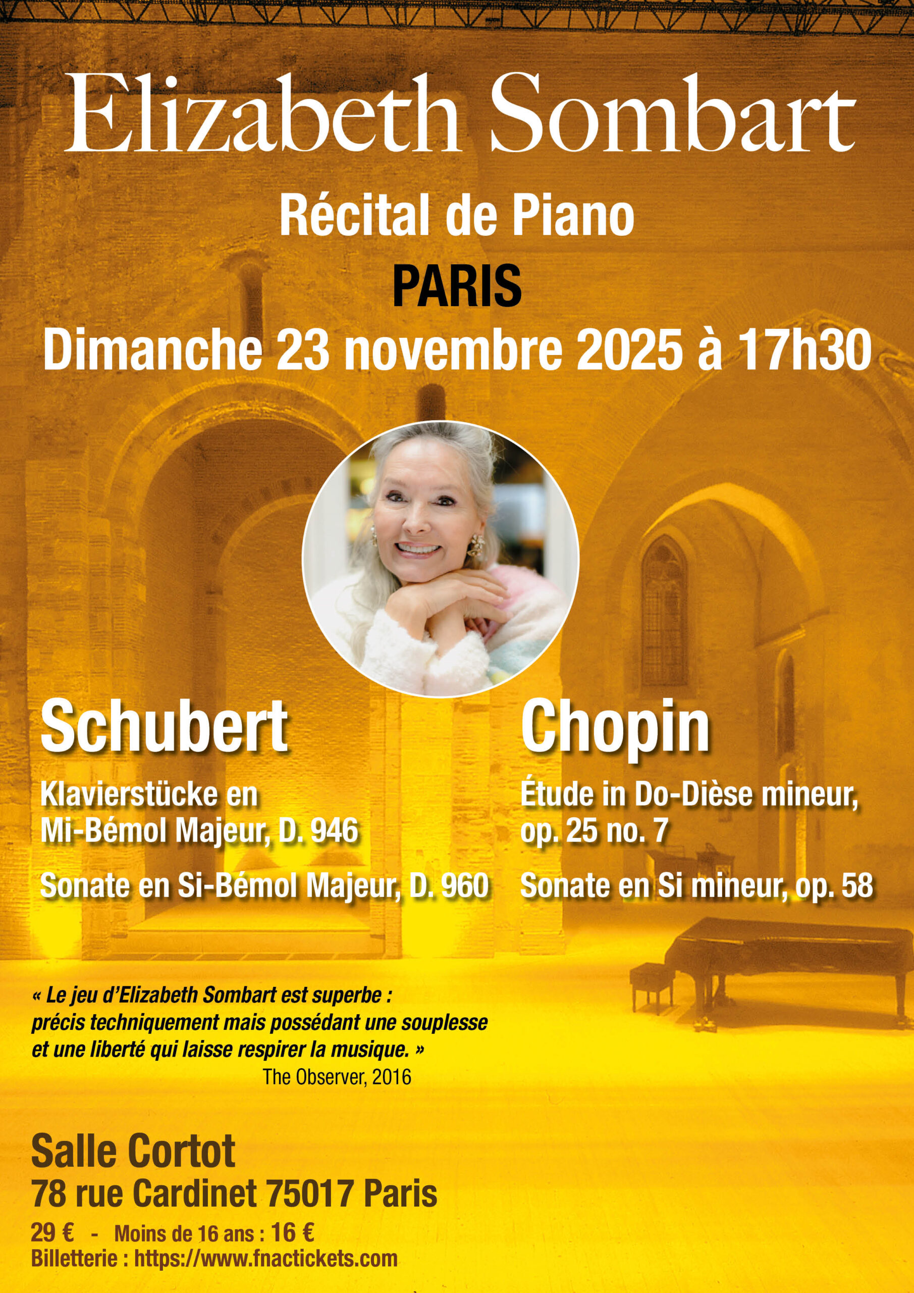 Elizabeth Sombart - Recital