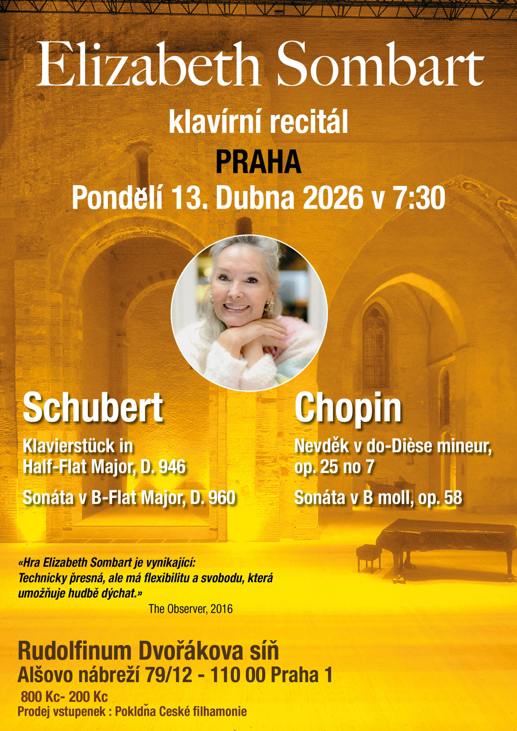 Elizabeth Sombart - Recital