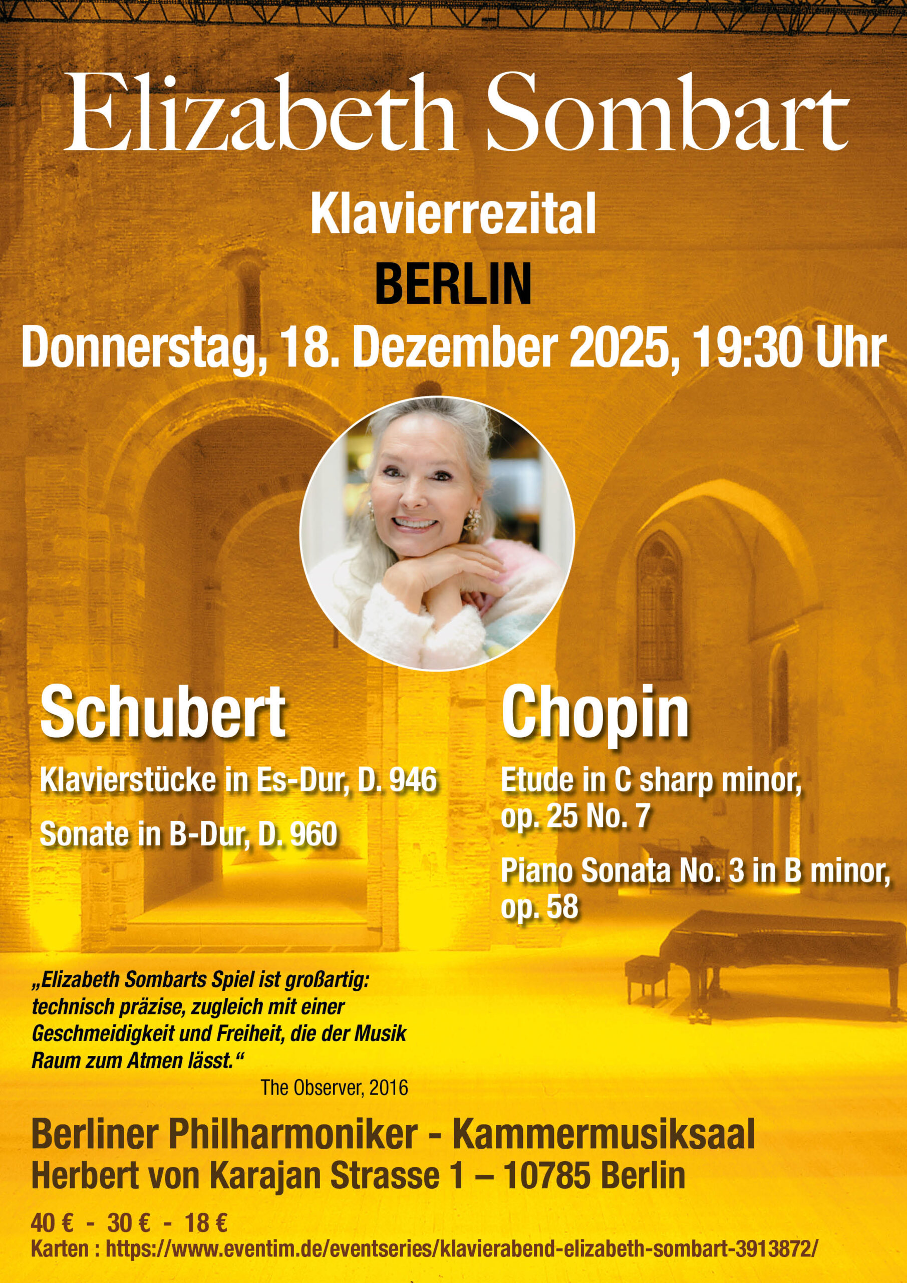 Elizabeth Sombart - Recital