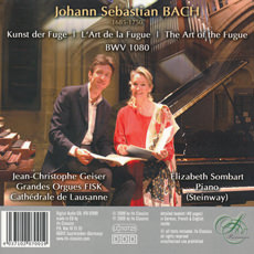Bach: L’Art de la Fugue, BWV 1080