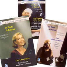 Coffret confidences pour piano de Bach à Bartók