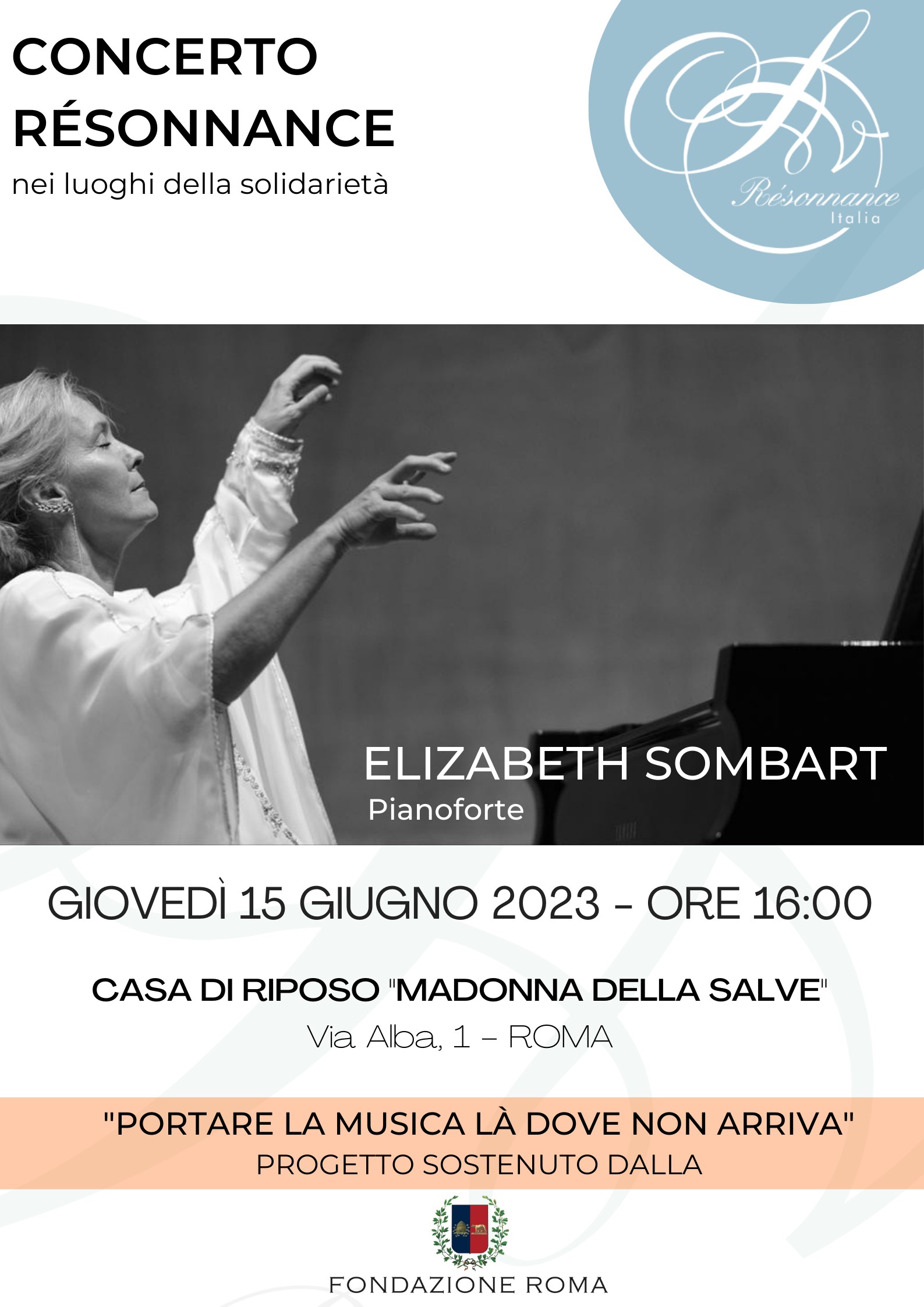 Concert avec Elizabeth Sombart